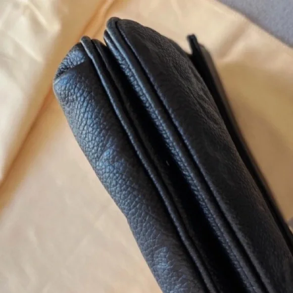 ππ BEAUTIFUL ππCROSSBODY RETIRED LEATHER EMPREINTE FLAP LOUIS VUITTON - Picture 6 of 13